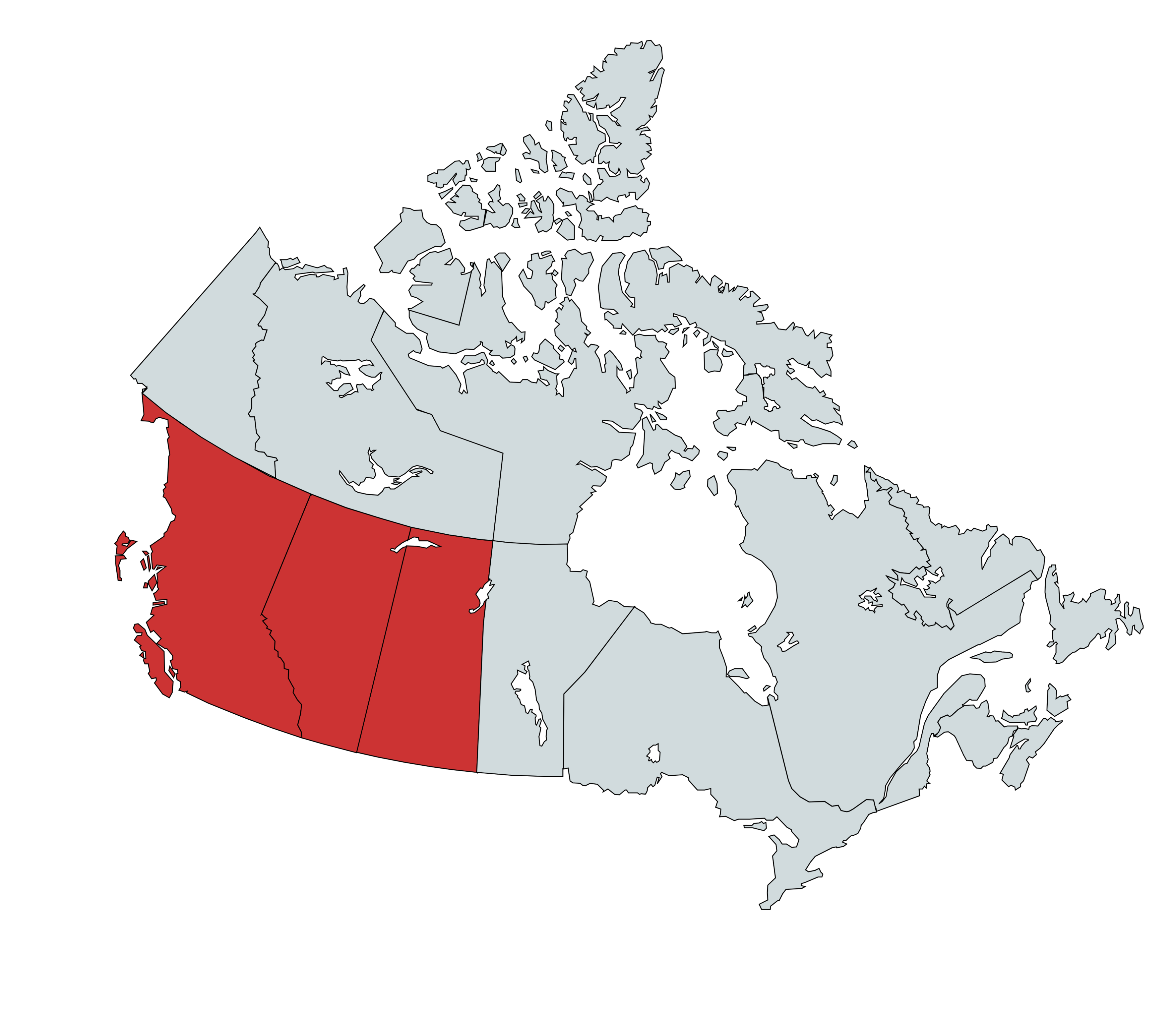 Map of Canada